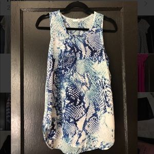 Snakeskin boutique shirt